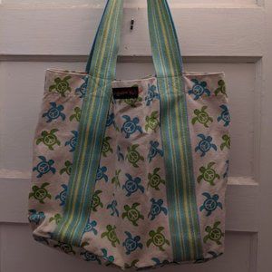 Bungalow 360 Peace Turtle Tote Bag GUC
